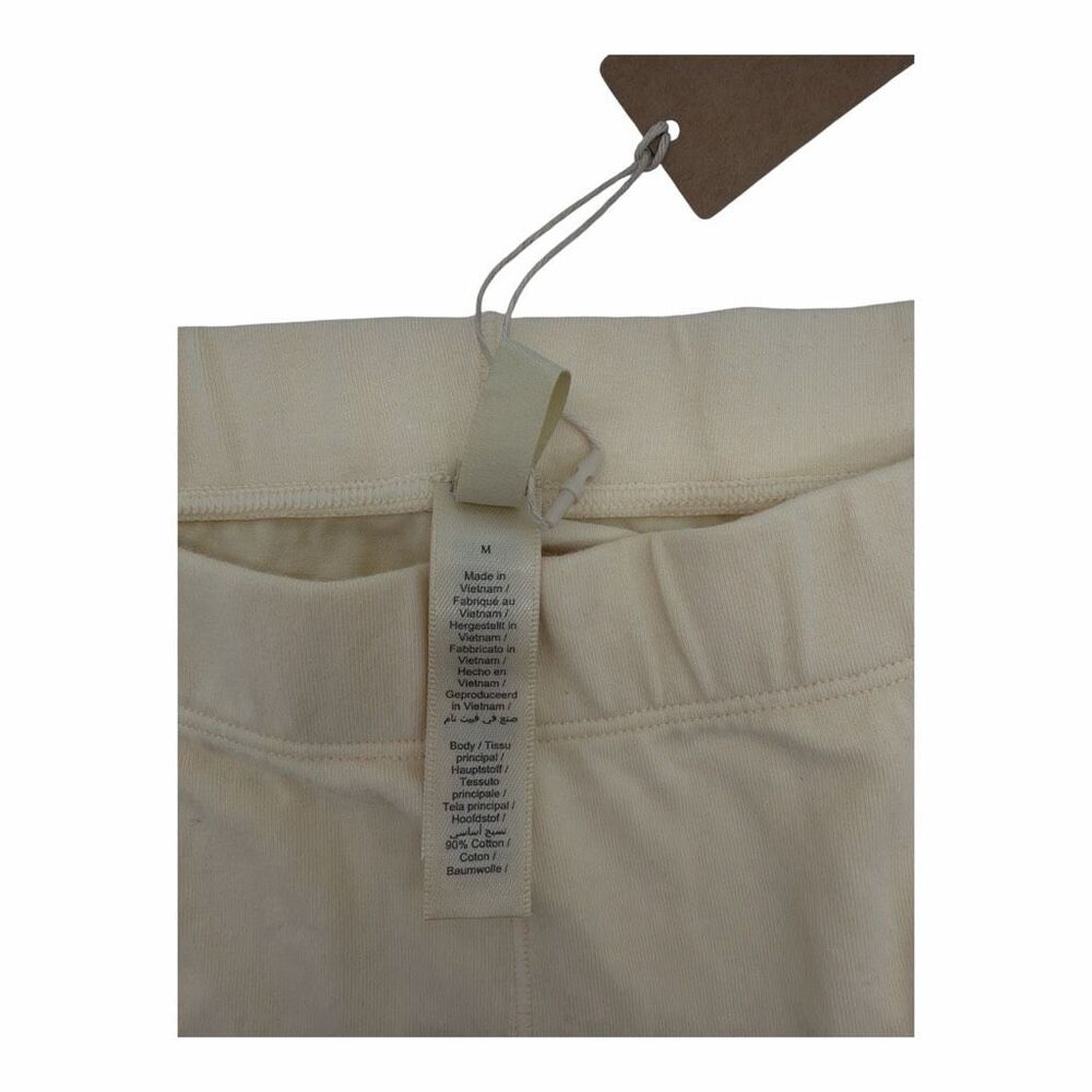 Skims Women's Size Medium Beige Mom Lace Trim Shorts